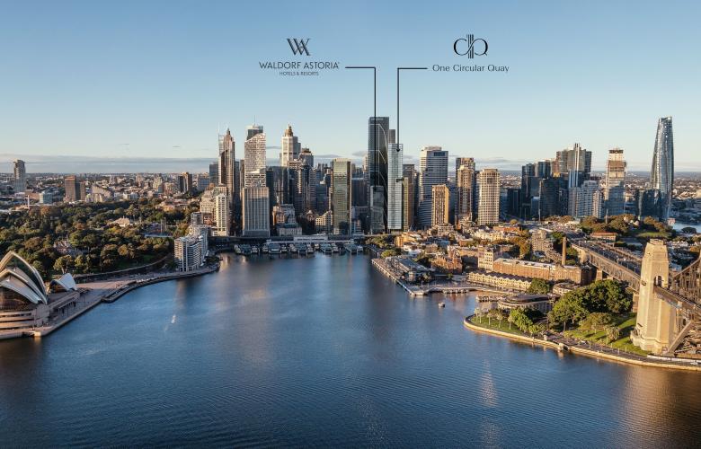 One Circular Quay hotel The Waldorf Astoria Sydney sold to Fiveight