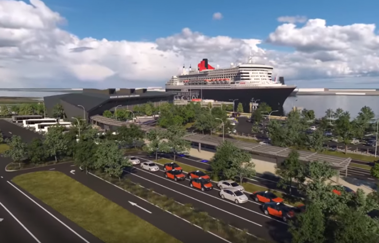 new brisbane international cruise terminal